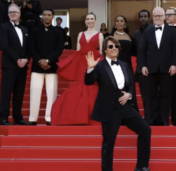 EL ACTOR TOM CRUISE DESLUMBRA EN EL ESTRENO DE ‘MISIÓN IMPOSIBLE: SENTENCIA FINAL’